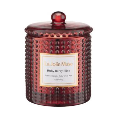 Imagem de Vela La Jolie Muse Ruby Berry Bliss 285g de cera de soja