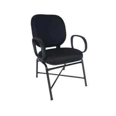 Imagem de DVL OFFICE, Cadeira Giga Obeso FIxa Tecido Cores Disponíveis:Azul