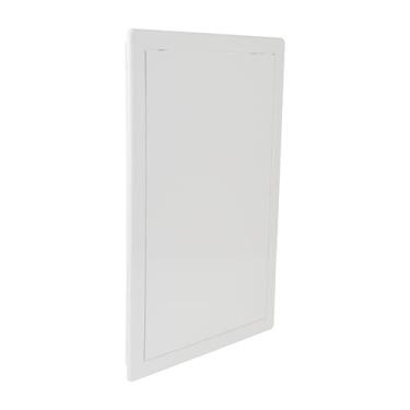 Imagem de Repa Market Painel de acesso 10 x 16 para drywall e teto - painel de porta de plástico ABS branco, placa de cobertura de furo de parede - à prova de ferrugem, fácil acesso e instalação, porta