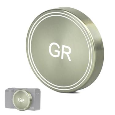 Imagem de SZZCNOX Tampa de lente de metal GR 4 para câmera digital Ricoh GR IV, capa protetora de lente de alumínio, protetor de lente à prova de poeira e anti-arranhões para acessórios de câmera Ricoh GR IV GR