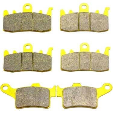 Imagem de Master Chen Pastilhas de freio dianteiras traseiras para Can Am Spyder RT RT-S LTD 2013-2017 - ST ST-S LTD RS RS-S 2013-2016 - F3 F3-S F3-T 2015-2017 SE5 SM5 SM6 SE6 FA630F FA631R