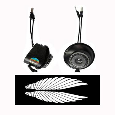 Imagem de LianLianxiong 2 peças espelho retrovisor lateral lâmpada de projeção de porta de carro luzes de poça luzes LED sombra 3D acessórios adequados para Silverado