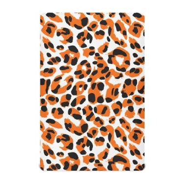 Imagem de CEBUGI Lençol de berço elástico para bebês meninos e meninas, portátil, com estampa de animal, mini lençol com elástico para crianças, material neutro, ultra macio, colchão infantil padrão completo, P