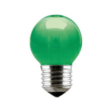 Imagem de Lâmpada Incandescente Taschibra Bolinha 15W 110V Verde