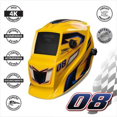 Imagem de Máscara de Solda Automática Soldador Profissional Escurecimento Automá