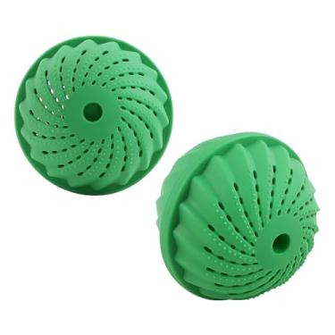 Imagem de Bola Mágica para Lavar Roupas – Remove Fiapos, Pelos e Odores com Cerâmica Ativa – Reutilizável e Ecológica