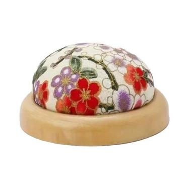 Imagem de Bolsa De Armazenamento De Agulhas DIY Com Fundo De Madeira Para Costur