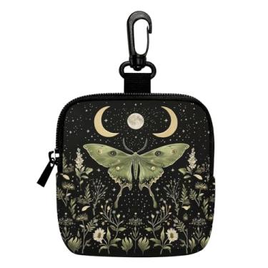 Imagem de Porta-chaves mini porta-moedas, bolsa multifuncional para chaves, moedas, fone de ouvido, batom, 4, LCS multicolorido 28831, Tendência