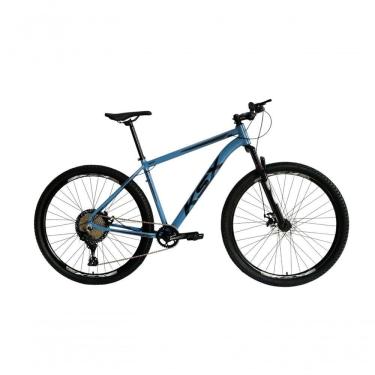 Imagem de Bicicleta Aro 29 Ksx Sd7 12v Garfo Com Trava K7 11/50 Freios Hidráulicos Kit 1x12 - Azul/preto Tam. 17