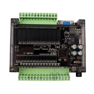 Imagem de 1 placa de controle industrial PLC DC24V FX1N 32MR 24MR DC24V 6W 16 entrada 16 taxa de transmissão de saída 9600 suporte HMI (32MR)