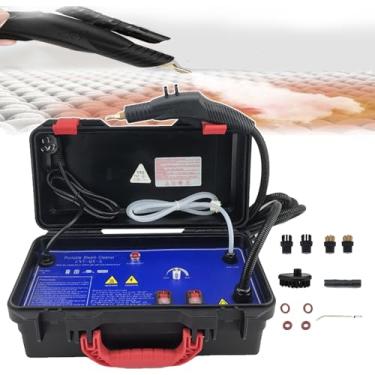 Imagem de CNAOHGHN Limpador A Vapor PortáTil De 1700w Com 4 Bicos, Limpador A Vapor De Alta PressãO E Alta Temperatura, PressãO Do Vapor: 3-3,5 Bar, Aquecimento RáPido Em 20 Segundos