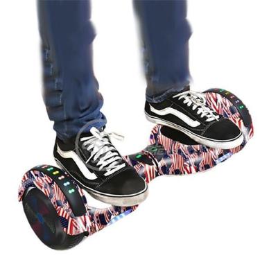 Imagem de Infantil Skate Elétrico Texas America Led USA