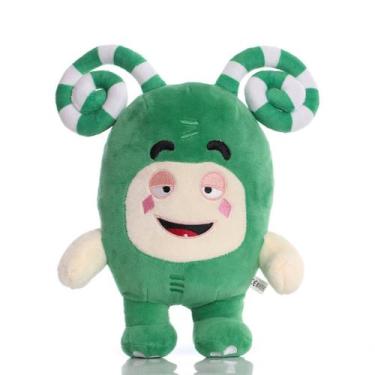Imagem de Boneca de brinquedo de pelúcia Oddbods Green 22 cm verde anime - yiwei