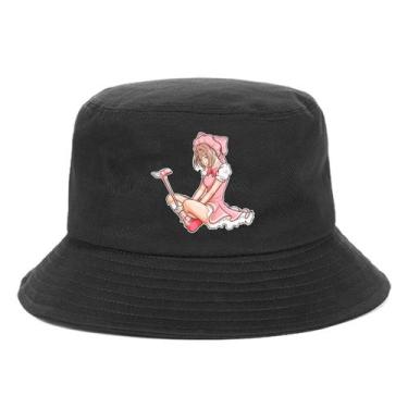 Imagem de Bucket Hat Cards Captors Sakura Anime Unissex 56-58 cm - Yiweisai