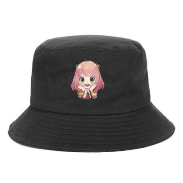 Imagem de Bucket Hat Spys Familys Anyas Forgers Anime Sun UV Protect - yiweisai