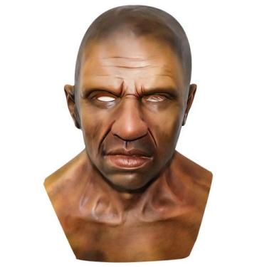 Imagem de Máscara de cosplay para homem velho, látex, Halloween, carnaval, Pásco