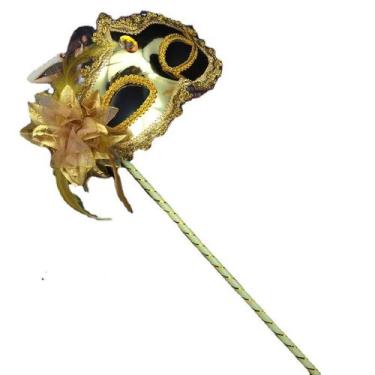 Imagem de Máscara de cosplay Princess Floral para festa de Halloween em plástico