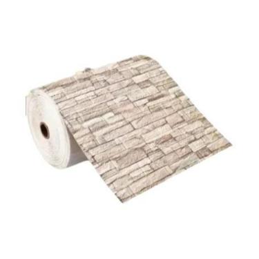 Imagem de Papel De Parede 3D Autoadesivo De Espuma Com Efeito Tijolo Antigo 70cm