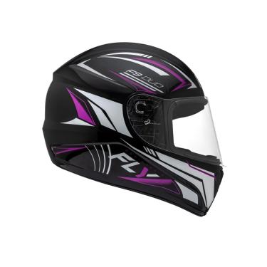 Imagem de Capacete Moto Fechado Feminino Masculino Fly F-9 Duo-Unissex