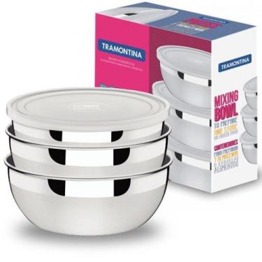 Imagem de Jogo de Potes 3 Peças Tramontina