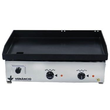 Imagem de Chapa Bifeteira Elétrica Venancio Inox Modelo 650 220V CE65 14261