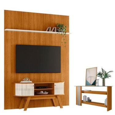 Imagem de Painel Piso Teto New Interlagos com Rack Bancada Atlanta New Silversto