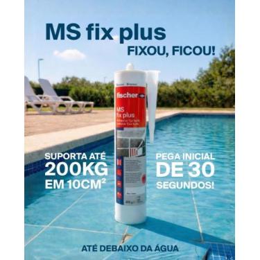 Imagem de Selante Adesivo MS Fix Plus Fischer Poliuretano Hibrido Universal Cola