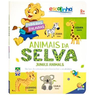 Imagem de Livro - Primeiras Palavras: Animais da Selva (Escolinha Todolivro)