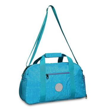 Imagem de Bolsa viagem mala rebecca bonbon sacola academia fitness, Azul