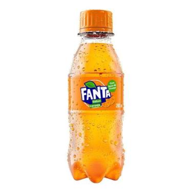 Imagem de Refrigerante Fanta Laranja Pet 200ml - Coca-Cola