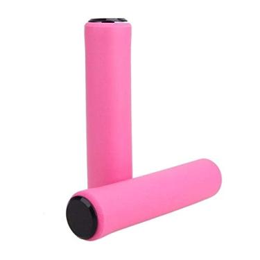 Imagem de Manopla Para bicicleta Silicone 135mm Punho Grip Rosa