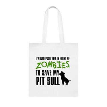 Imagem de Bolsa preta zumbi, presente de sacola preto zumbi, bolsa de ombro preta zumbi, bolsas reutilizáveis pretas zumbi, ideia de presente de cesta de natal de aniversário, presente para