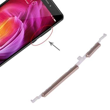 Imagem de HONGYAN Peças de substituição de telefone celular Botão liga/desliga e botão de controle de volume para Xiaomi Redmi Nota 4 Acessórios telefônicos