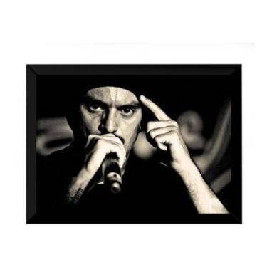 Imagem de Quadro Rapper Eduardo Ideologia Rap Nacional - Fanarte