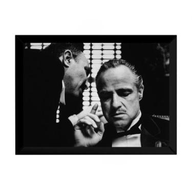 Imagem de Quadro Cena Clássica O Poderoso Chefão Foto Poster Moldurado - Fanarte