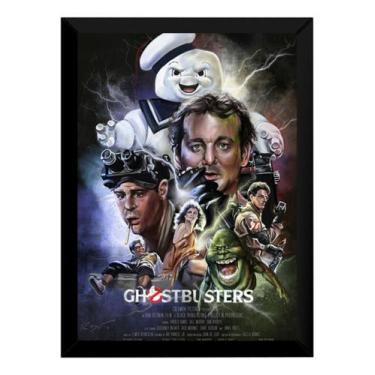 Imagem de Quadro Filme Os Caça Fantasmas Ghostbuster Poster Arte - Fanarte
