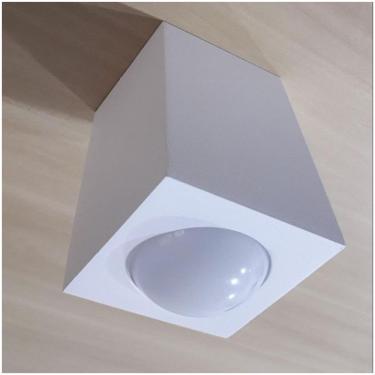 Imagem de Spot Sobrepor Branco Quadrado Kube Para E27