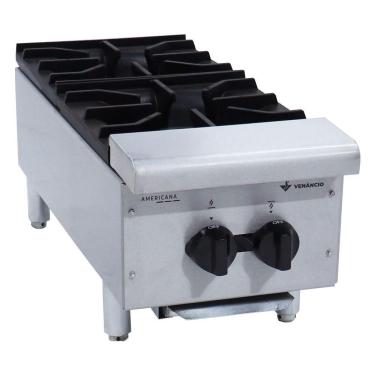 Imagem de Fogão Americano De Mesa Venâncio 2 Bocas Baixa Pressão Fa2m