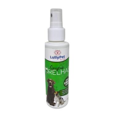 Imagem de LullyPet Limpa Orelhas para Cães e Gatos, Spray 120ml