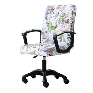 Imagem de Computador ergonomia estudo escritório algodão assento levantamento rotação computador altura ajustável executivo para escritório estudante dormitório