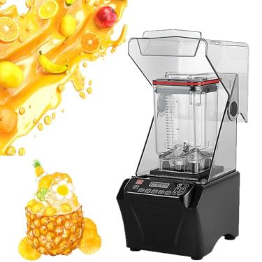Imagem de Liquidificador Multifuncional De 2000 W Com Tampa à Prova De Som, Painel Inteligente E Copo De 2000 Ml Para Smoothies, Nozes, Gelo E Frutas