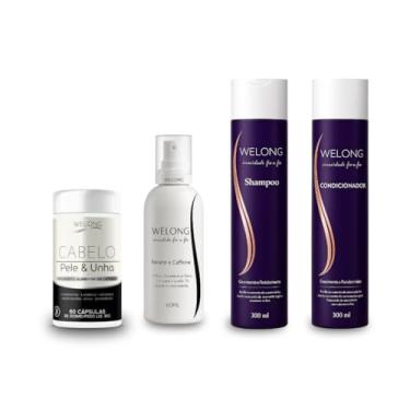Imagem de 1 Welong + Shampoo + Condicionador + Cápsula De Crescimento