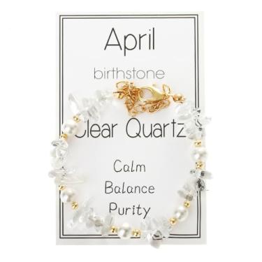 Imagem de MMIUAEG Pulseira com contas de cristal de pedra do mês do mês do zodíaco para mulheres com pedra do mês do zodíaco para reduzir a ansiedade, presente de formatura de aniversário de Natal, Medium