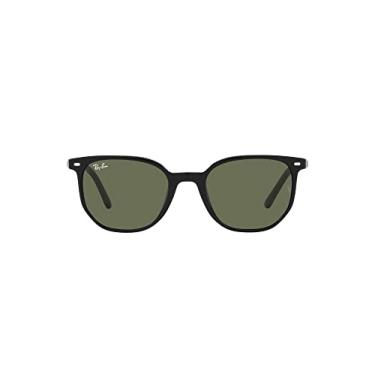 Imagem de Óculos de Sol Ray-Ban Elliot 0RB2197 901/31 Tam 52 / Preto - Lentes Verde