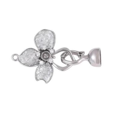 Imagem de Fechos Para Joias Com Pérolas Banhadas a Ouro 18K, Montagens Para Arte