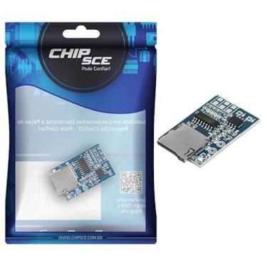 Imagem de CHIPSCE, 010-0134, Modulo Mp3 Cartao de Memoria Tf