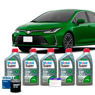 Imagem de Kit Troca de Oleo 5w30 e Filtro Toyota Corolla 2.0 16V 2020 A 2024