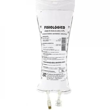 Imagem de bolsa de soro 1000 ml