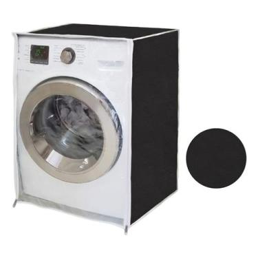 Imagem de Capa Impermeável Protetora Com Visor Máquina De Lavar Roupa - ZEM