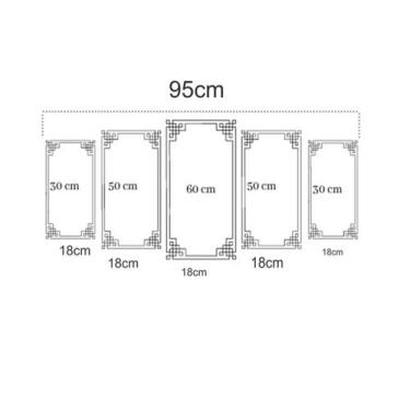 Imagem de Kit Quadros Decoração Salão Beleza Prancha Secador" - Iron Tech
